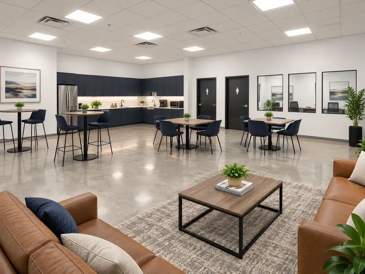 Common area for all members of Access Flex Space
